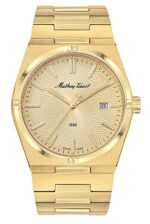 Mathey-Tissot Zeus Gold Tone Stainless Steel Champagne Dial Quartz H118PDI Men's Watch