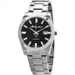 Mathey-Tissot Mathy I Stainless Steel Black Dial Automatic H1450ATAN Men's Watch