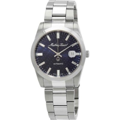 Mathey-Tissot Mathy I Stainless Steel Blue Dial Automatic H1450ATB Men's Watch