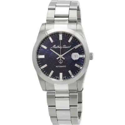 Mathey-Tissot Mathy I Stainless Steel Blue Dial Automatic H1450ATB Men's Watch