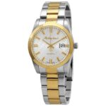 Mathey-Tissot Mathy I Two Tone Stainless Steel White Dial Automatic H1450ATBI Men's Watch