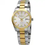 Mathey-Tissot Mathy I Two Tone Stainless Steel White Dial Automatic H1450ATBI Men's Watch