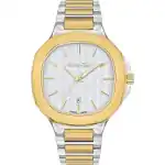 Mathey-Tissot Evasion Two Tone Stainless Steel Silver Dial Quartz H152BI Men's Watch