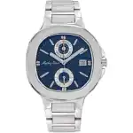Mathey-Tissot Evasion Chronograph Stainless Steel Blue Dial Quartz H152CHABU 100M Men's Watch