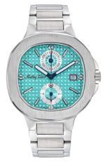 Mathey-Tissot Evasion Limited Edition Chronograph Stainless Steel Turquoise Dial Quartz H152CHATIF 100M Men's Watch
