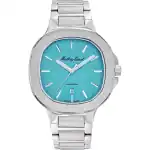 Mathey-Tissot Evasion Stainless Steel Turquoise Dial Quartz H152TI Men's Watch