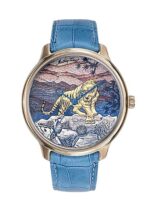 Mathey-Tissot Edmond Limited Edition Handcrafted 3D Tiger Multicolor Dial Automatic H1886TP Men's Watch