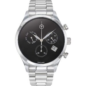 Mathey-Tissot Urban Chronograph Stainless Steel Black Dial Quartz H411CHNM Men's Watch