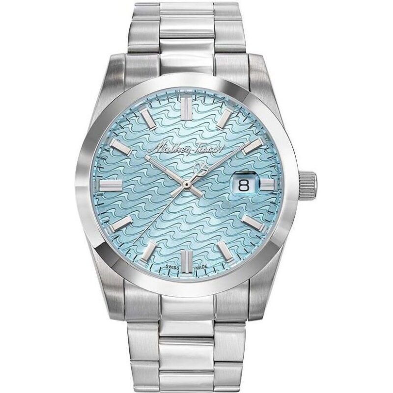 Mathey-Tissot Mathy I Stainless Steel Blue Dial Quartz H450SE Men's Watch