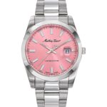 Mathey-Tissot Mathy Sunray Limited Edition Stainless Steel Pink Dial Quartz H451PK Men's Watch
