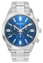 Mathey-Tissot Mathy I Jumbo Special Edition Chronograph Blue Dial Quartz H455CHABU Men's Watch