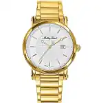 Mathey-Tissot City Metal Gold Tone Stainless Steel White Dial Quartz H611251MPI Women's Watch