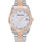 Mathey-Tissot Mathy II Two Tone Stainless Steel White Dial Quartz H710RA Men's Watch