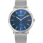 Mathey-Tissot Monsoon Stainless Steel Blue Dial Quartz H7916ABU Men's Watch