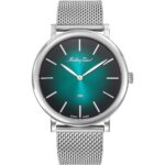 Mathey-Tissot Monsoon Stainless Steel Green Dial Quartz H7916AV Men's Watch