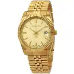 Mathey-Tissot Mathy III Gold Tone Stainless Steel Gold Dial Quartz H810PDI Men's Watch