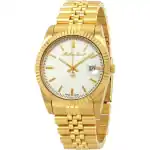 Mathey-Tissot Mathy III Gold Tone Stainless Steel White Dial Quartz H810PI Men's Watch