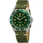Mathey-Tissot Mathy Vintage Automatic Leather Strap Green Dial H900ATLV Men's Watch