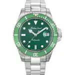 Mathey-Tissot Mathy Vintage Automatic Stainless Steel Green Dial H901ATV 100M Men's Watch