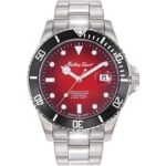 Mathey-Tissot Mathy Vintage Jumbo Limited Edition Stainless Steel Red Dial Automatic H907ATNR Men's Watch