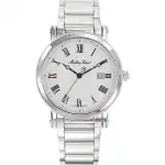 Mathey-Tissot City Metal Stainless Steel White Dial Quartz HB611251MABR Men's Watch