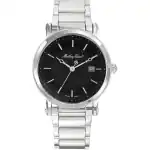 Mathey-Tissot City Metal Stainless Steel Black Dial Quartz HB611251MAN Men's Watch
