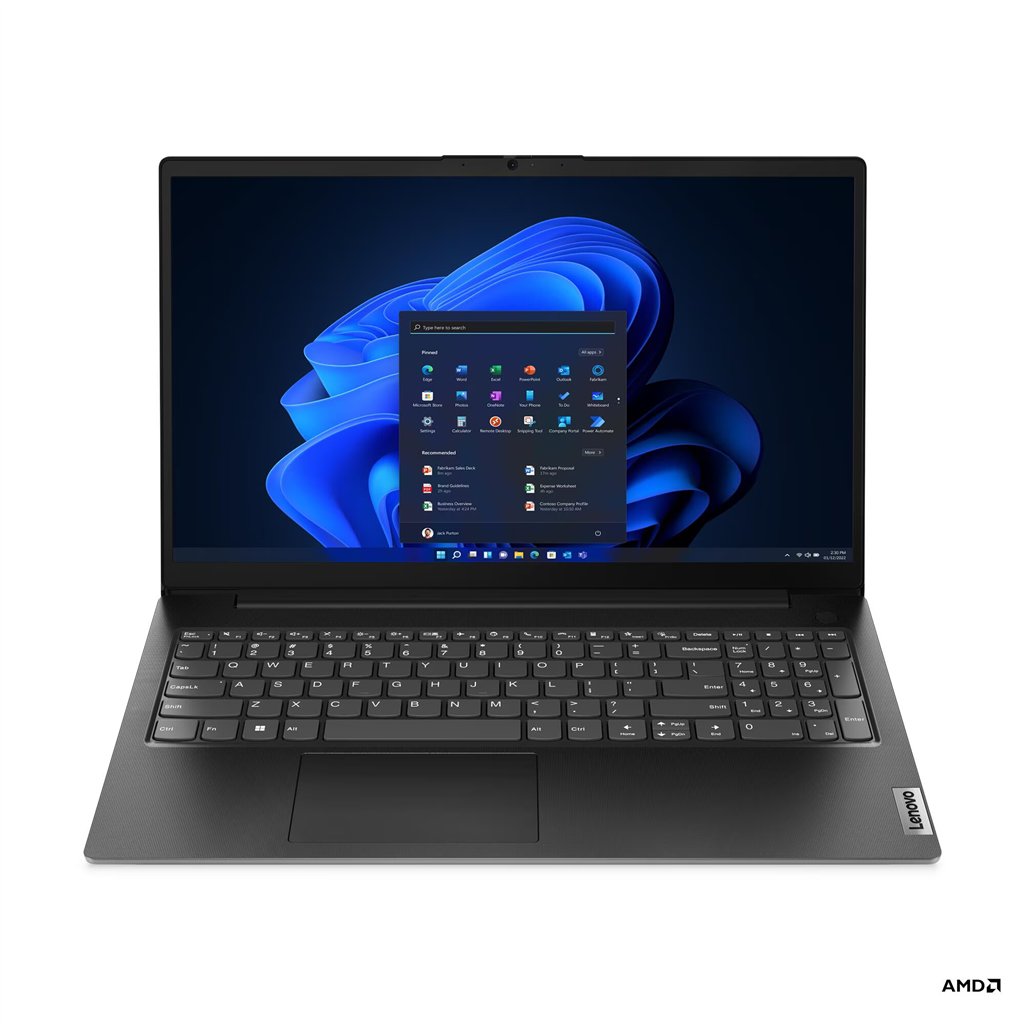 LENOVO V15 G4 AMN |AMD R5-7520U|BLACK|15.6'' FHD|8GB LPDDR5 OB|512GB NVMe SSD|RJ45|1yr CI|WIN11 Home