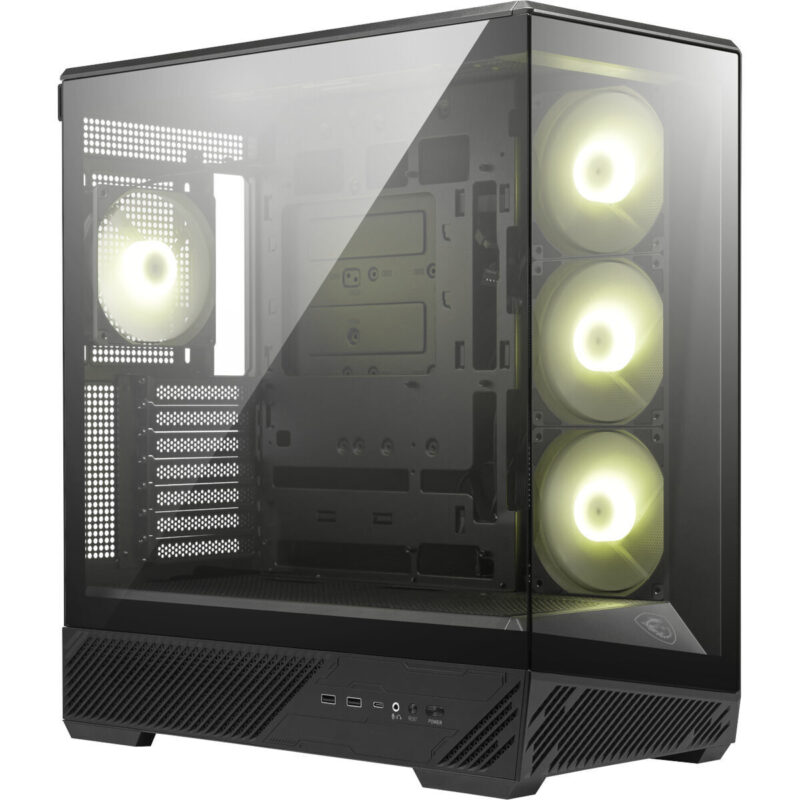 MSI MAG PANO 130R PZ ATX Gaming Chassis - Black