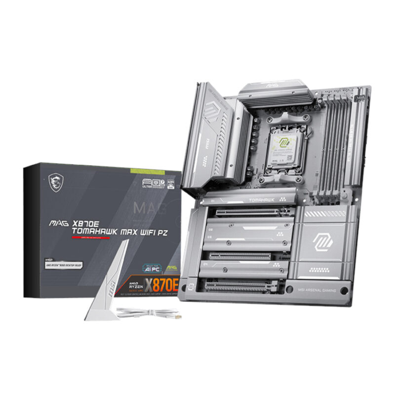 MSI MAG X870E TOMAHAWK MAX WIFI PZ AM5 ATX Motherboard (MAGX870ETOMAHAWKMAXWIFIPZ)