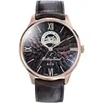Mathey-Tissot Edmond Limited Edition Open Heart Brown Dial Automatic MC1886PI Men's Watch