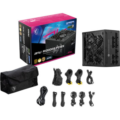 MSI MPG A1000GS PCIe 5 80 PLUS Gold Modular Power Supply (MPG A1000GS PCIE5)