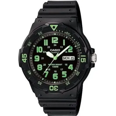 Casio Sport Diver 100m - Black (MRW-200H-3BVDF) Men WATCHES