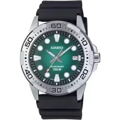 Casio Sport Diver 100m - Green (MTD-140-3AVDF) Men WATCHES