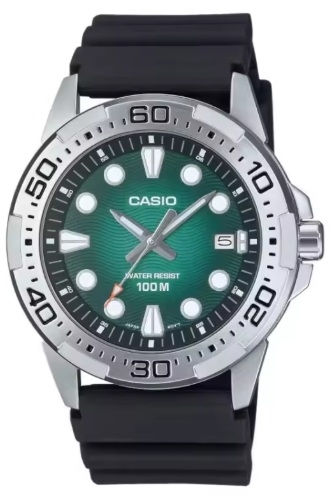 Casio Sport Diver 100m - Green (MTD-140-3AVDF) Men WATCHES Casio Sport Diver 100m - Green (MTD-140-3AVDF) Men WATCHES