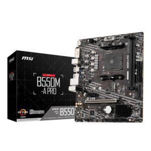 MSI B550M-A Pro AM4 M-ATX Motherboard (PROB550M-APRO)