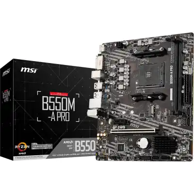 MSI B550M-A Pro AM4 M-ATX Motherboard (PROB550M-APRO)