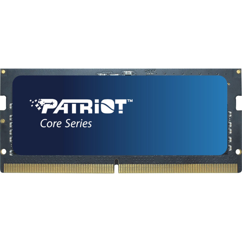Patriot Core Series 12GB 5600MHz DDR5 SODIMM Notebook Memory (PSC512G56041HS)