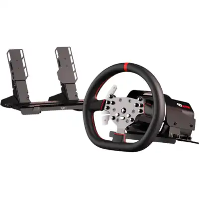 PXN V10 Ultra 270/900° 3.2nm Direct Drive USB Steering Wheel with Hall Effect Dual Pedals