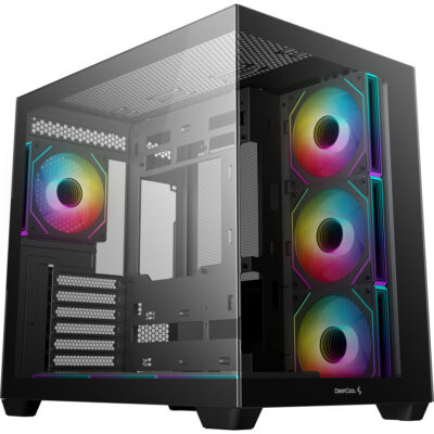 DeepCool CG530 4F ARGB ATX Gaming Chassis - Black