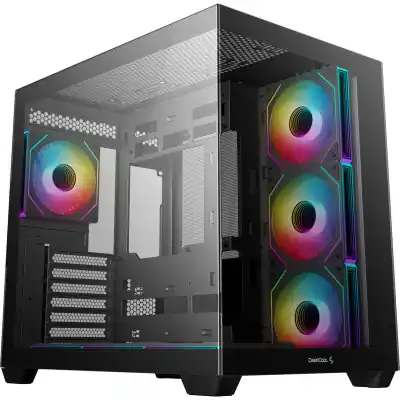 DeepCool CG530 4F ARGB ATX Gaming Chassis - Black
