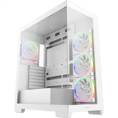 DeepCool CG580 4F V2 ARGB ATX Gaming Chassis – White