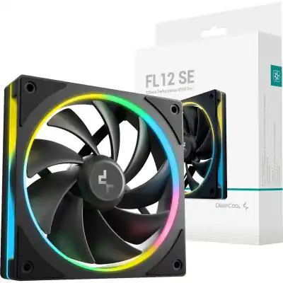 DeepCool FL12 SE 120mm ARGB PWM Fan - Black