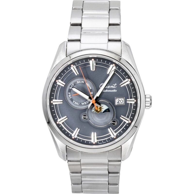 Orient Stretto 75th Anniversary Limited Edition Sun And Moon Grey Dial Automatic RA-AK0311N Men's Watch