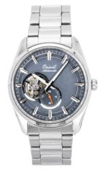 Orient Stretto 75th Anniversary Limited Edition Stainless Steel Open Heart Grey Dial Automatic RA-AR0012N Men's Watch