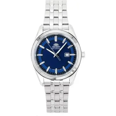 Orient Stretto Stainless Steel Blue Dial Solar RA-WG0602L Women's Watch