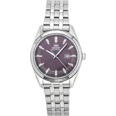 Orient Stretto Stainless Steel Brown Dial Solar RA-WG0603R Women's Watch