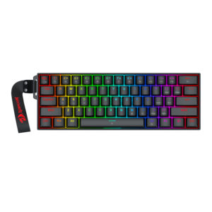 Redragon FIZZ Magnetic Plus 60% RGB Gaming Keyboard - Black (RD-K617RGB-MP)