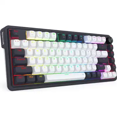 Redragon K673 UCAL 75% Magnetic Ultramag Switch Wired Keyboard - Black (RD-K673WB-RGB-M)