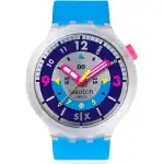 Swatch Neon Hielo (SB01K400) Unisex WATCHES