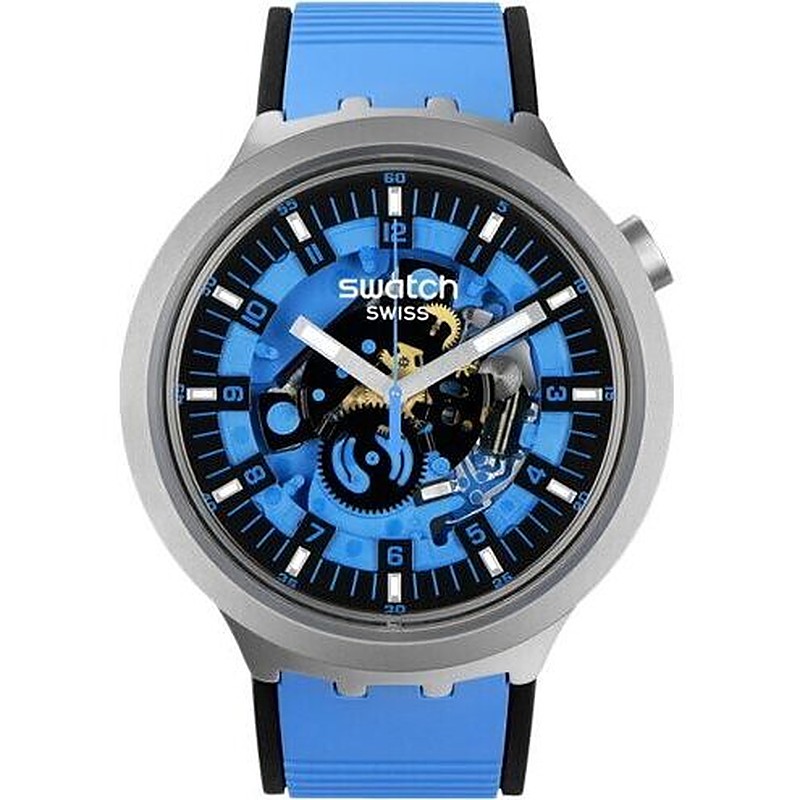 Swatch Azure Blue Daze (SB07S106) Unisex WATCHES Swatch Azure Blue Daze (SB07S106) Unisex WATCHES